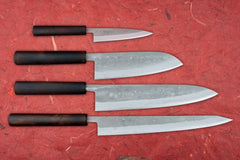 Fujimoto Nashiji 4 Piece Knife Set