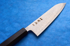 Hatsukokoro SLD Hikari Kurozome Damascus Santoku 170mm