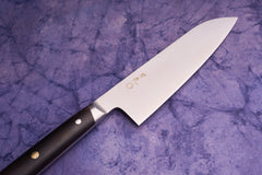 Hazaki Classic Black Santoku 180mm