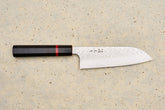 ICHIE x Shibata Knives SG2 Tsuchime Santoku 165mm