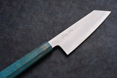 Blue Handle Hado Shiosai Bunka 180mm