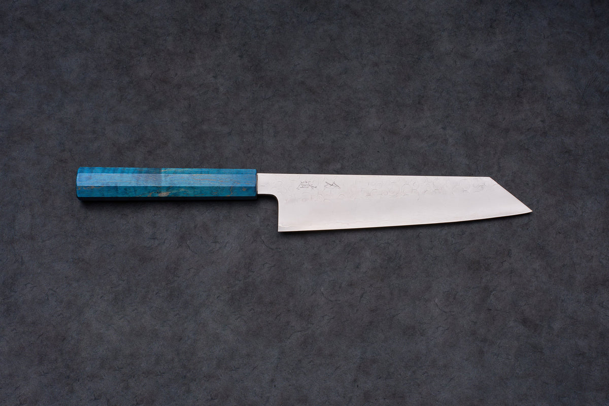 Blue Handle Hado Shiosai Kiritsuke Gyuto 210mm