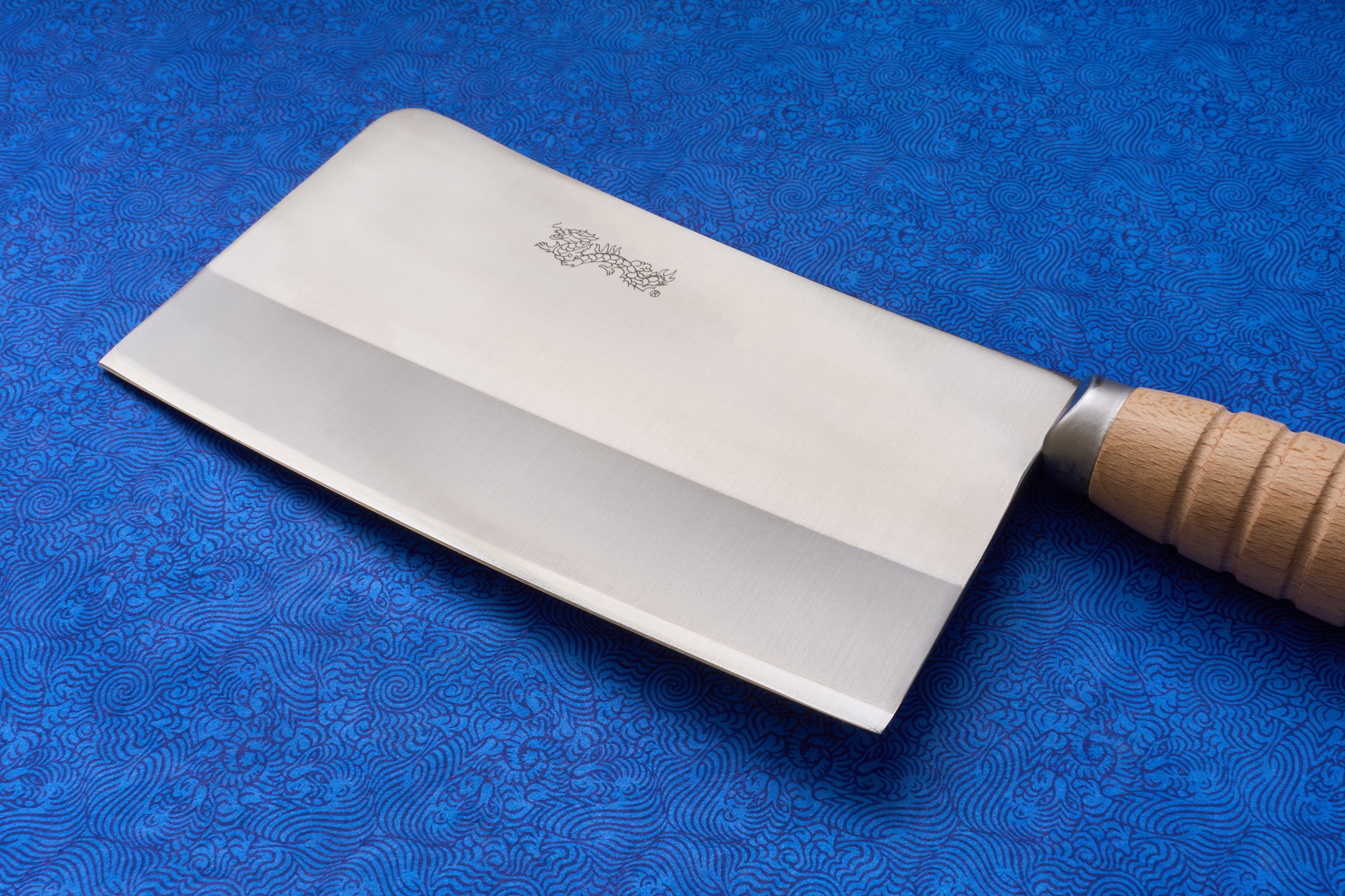 Chopper King Shirogami Stainless Clad Kau Kong Chopper #1 193mm