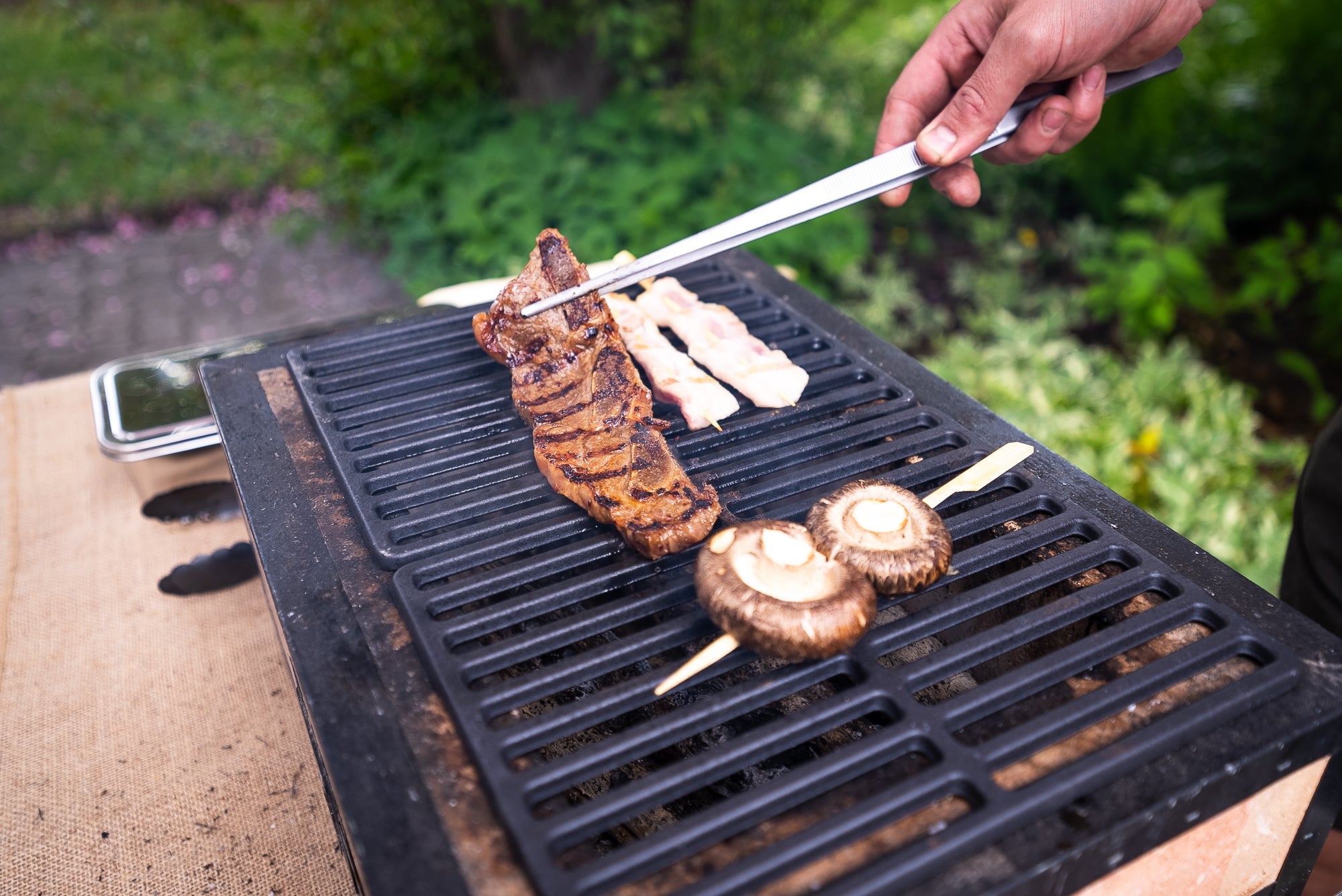 Knifewear Cast Iron Grate Replacement for Konro Grill
