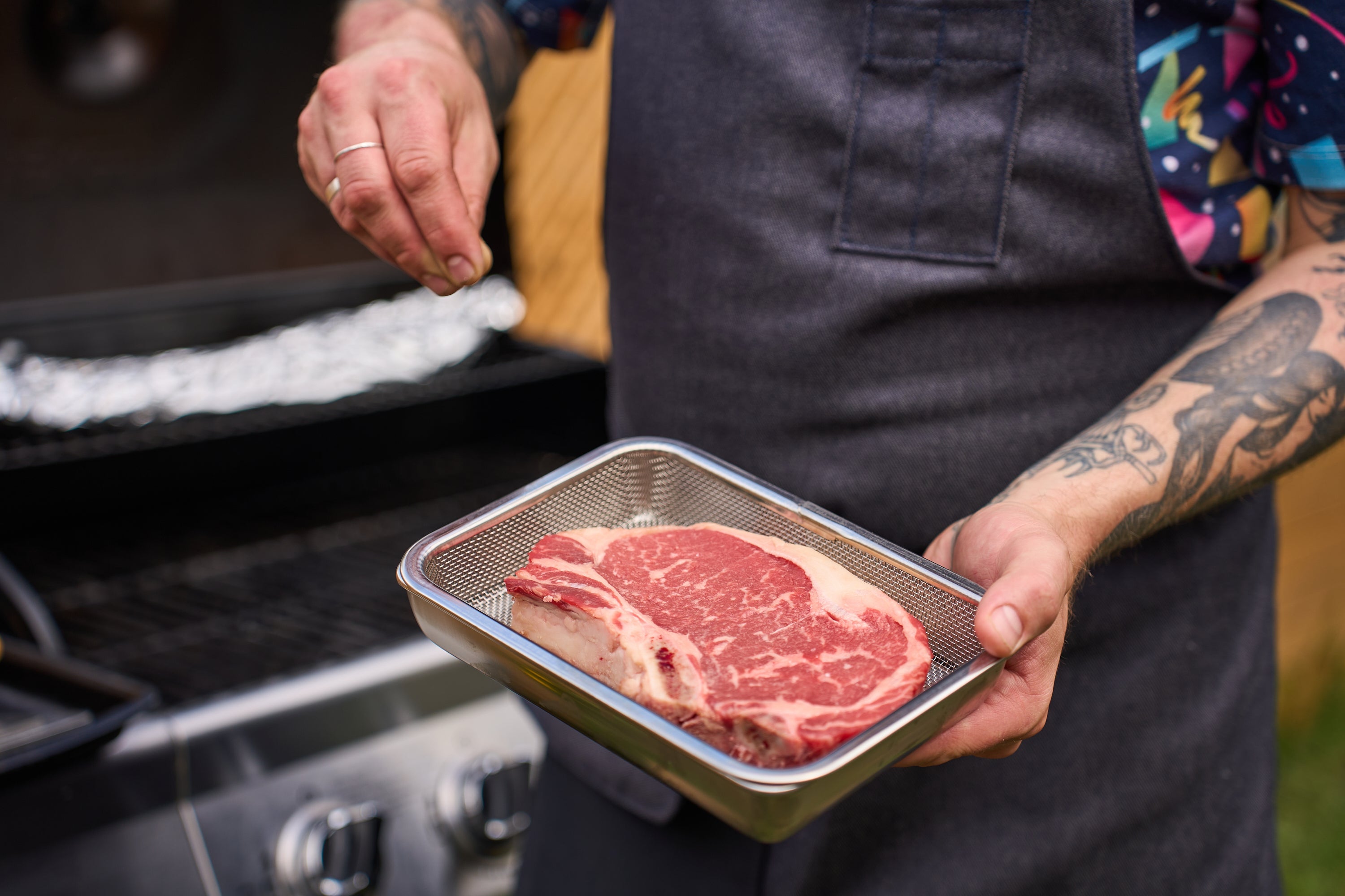 Arnest Hakadoru Stainless Steel Multipurpose Prep Pan