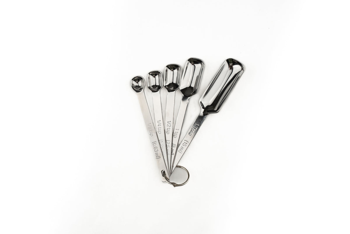 Knifewear Stainless Steel 5 piece Measuring Spoons Set