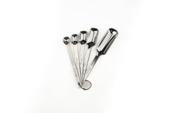 Knifewear Stainless Steel 5 piece Measuring Spoons Set