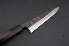 Hatsukokoro Shinkiro AS Kurouchi Damascus Petty 150mm