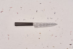 Hatsukokoro Ryuhyo SG2 Kurozome Damascus Petty 150mm