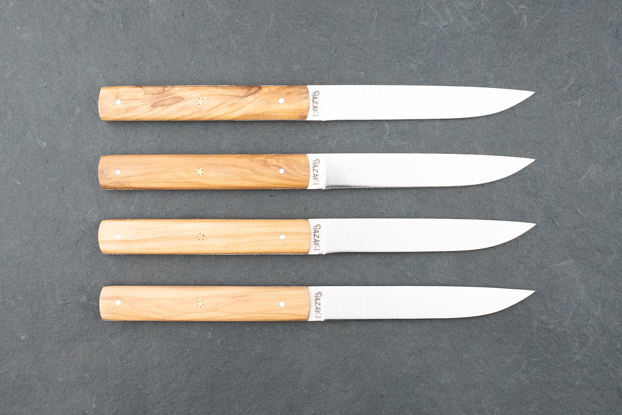 Hazaki 4 Piece Steak Knife Set
