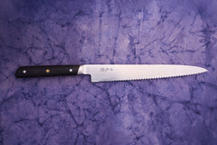 Hazaki Classic Black Bread Knife 240mm