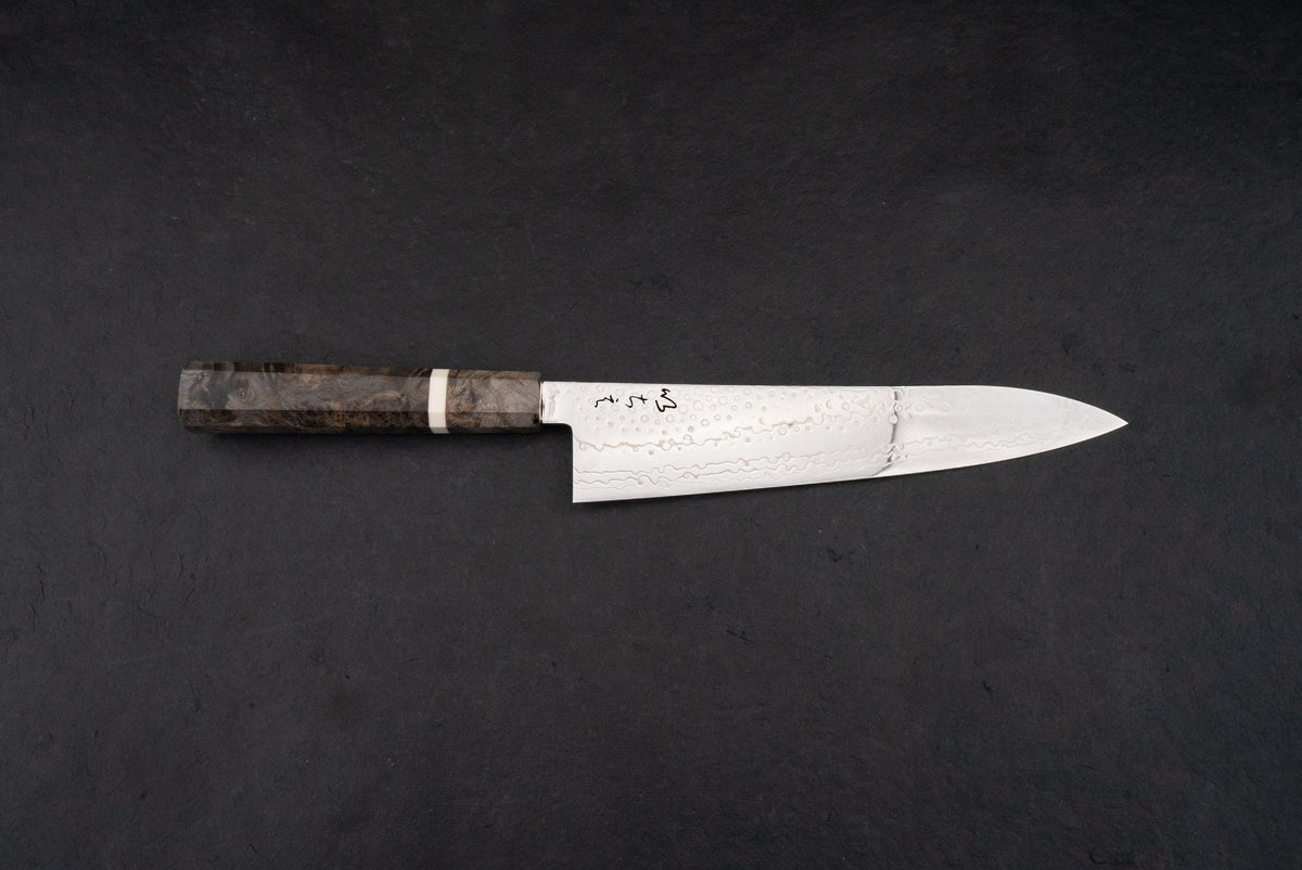 ICHIE Ginsan Damascus Gyuto 210mm