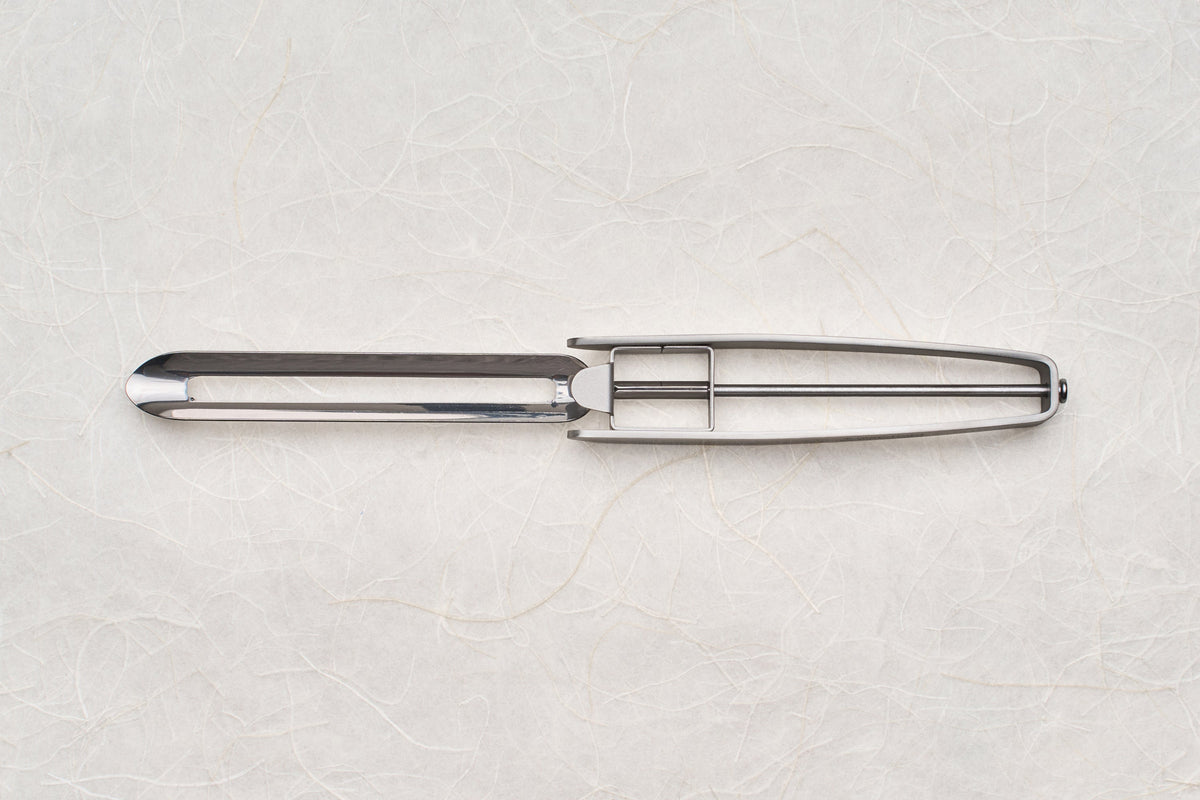 Kassai Stainless Steel Long Peeler Plus