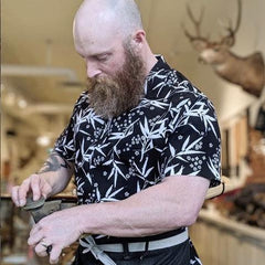 In-store Axe Sharpening & Rehandling