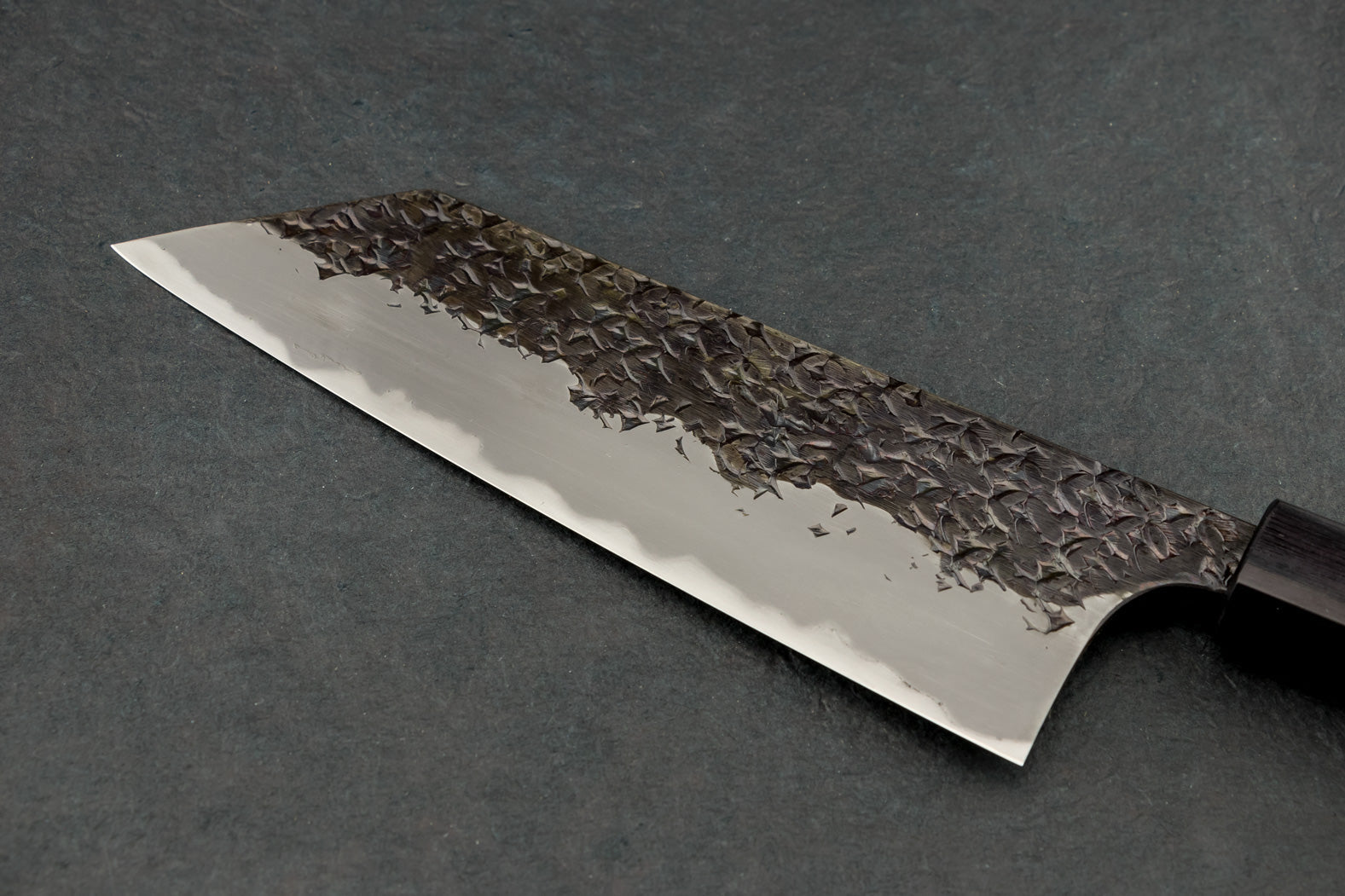Kisuke Manaka Shirogami 2 Honwarikomi Kurouchi Tsuchime Bunka 165mm