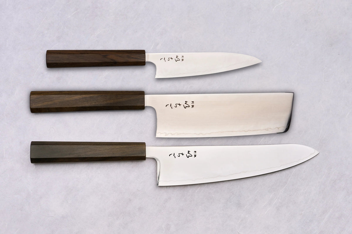ICHIGO Nezu 3 Piece Knife Set with Nakiri